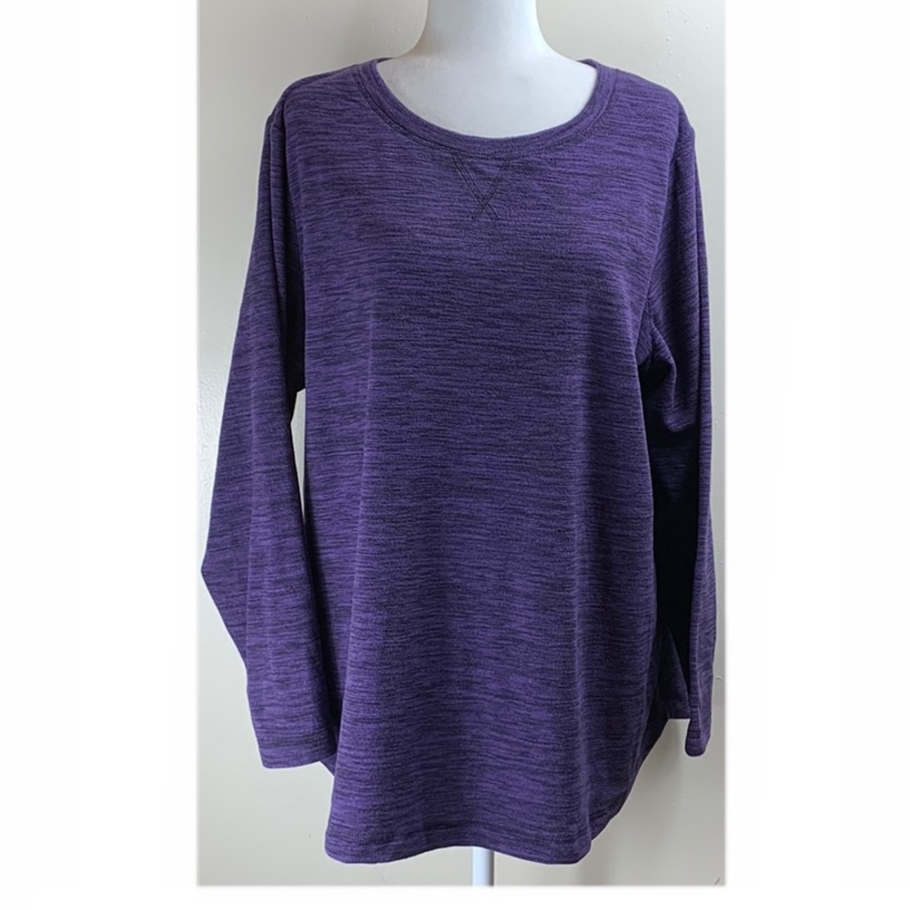Karen Scott NWT Sports Fleece Size 1X